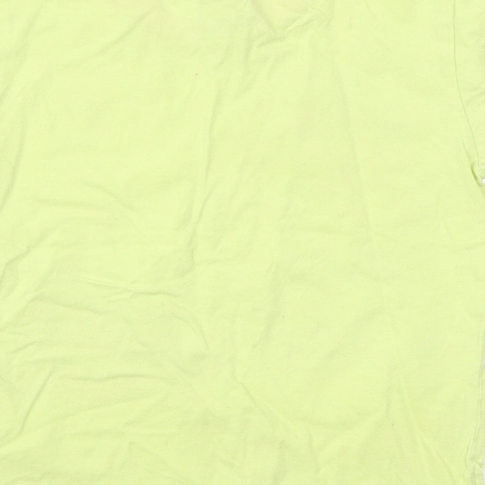 Primark Girls Yellow   Basic T-Shirt Size 5-6 Years  - Looney Tunes