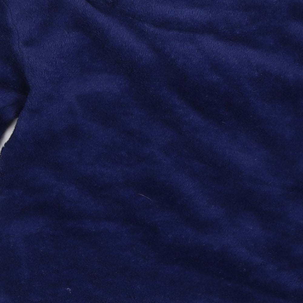 Preworn Boys Blue Solid   Pyjama Top Size 4-5 Years