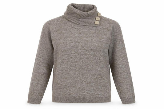 Preworn Womens Beige   Pullover Sweatshirt Size M