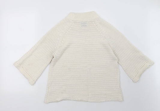 Matalan Womens White   Pullover Sweatshirt Size M