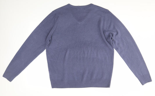 Kensington Mens Blue   Pullover Jumper Size XL