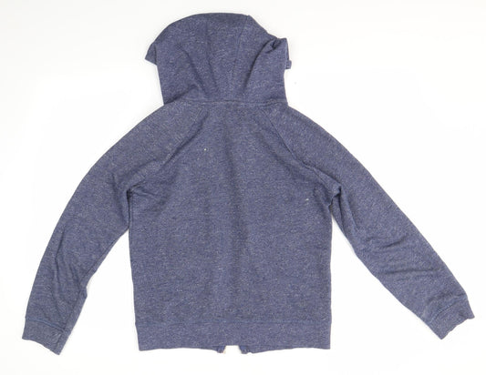 Dorothy Perkins Womens Blue   Full Zip Hoodie Size 8