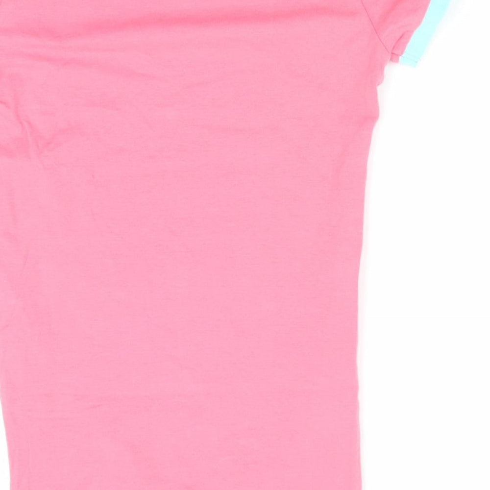 Character.Com Girls Pink   Basic T-Shirt Size 12 Years  - Disney Moana - Snug Fit