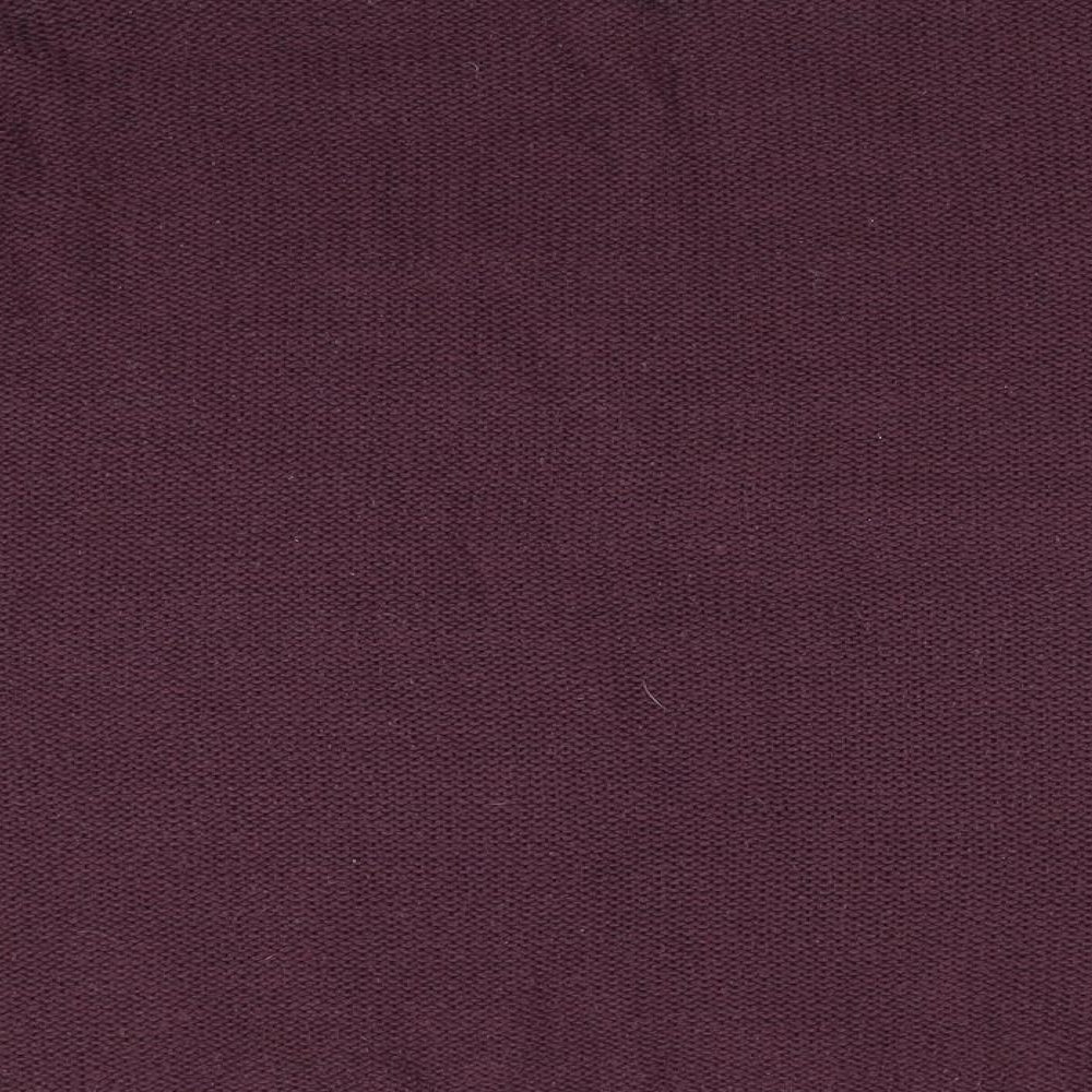 Peacocks Womens Purple   Pullover Jumper Size L  - Cable knit