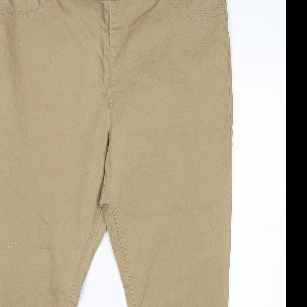 Preworn Womens Beige   Jegging Jeans Size 38 in L26 in