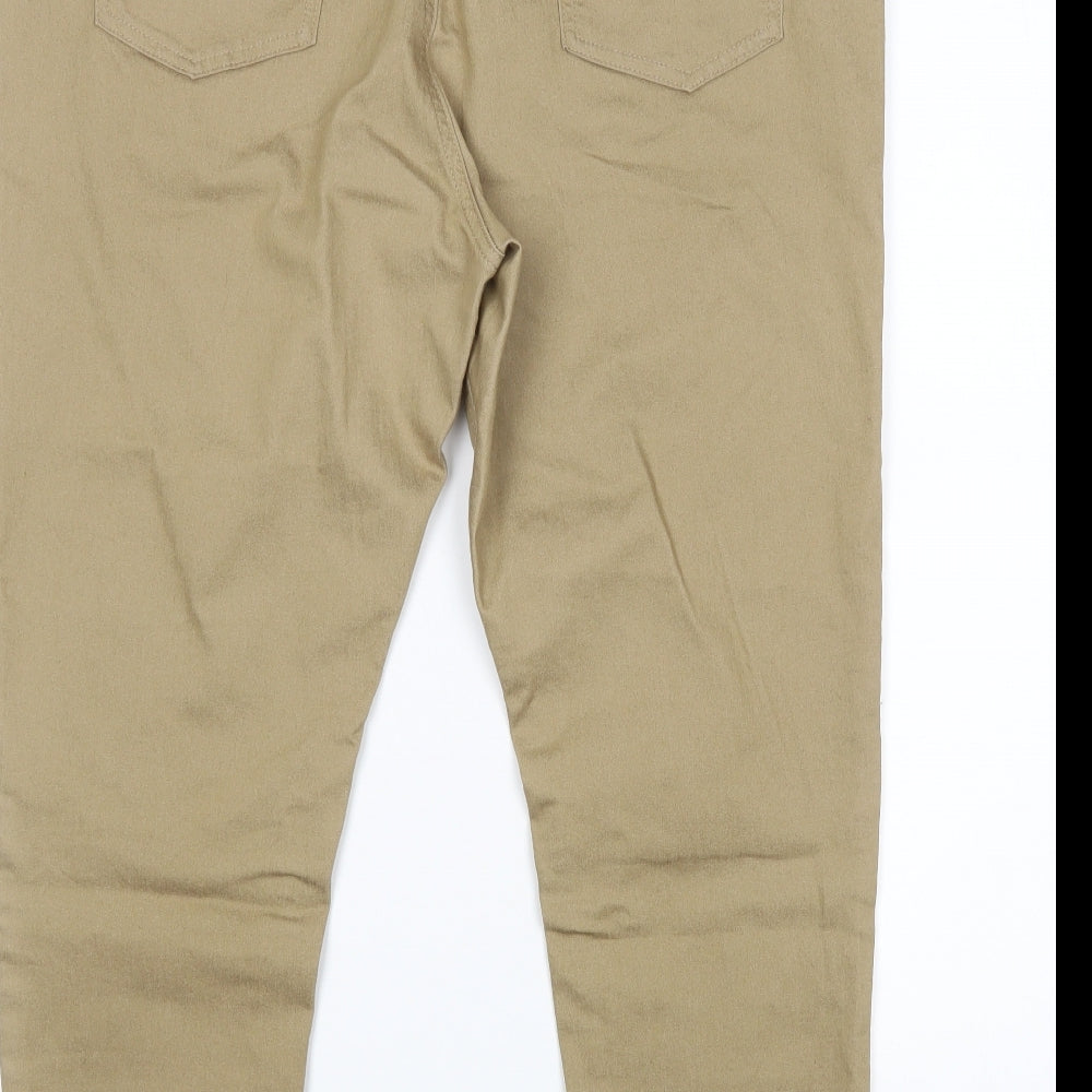 Preworn Womens Beige   Jegging Jeans Size 38 in L26 in