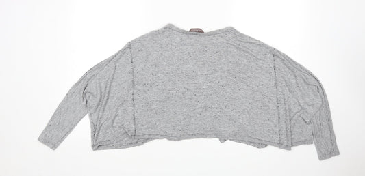 M&S Womens Grey   Cardigan Jumper Size 18