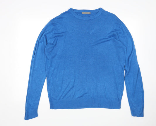 Cedar Wood State Womens Blue   Pullover Jumper Size L
