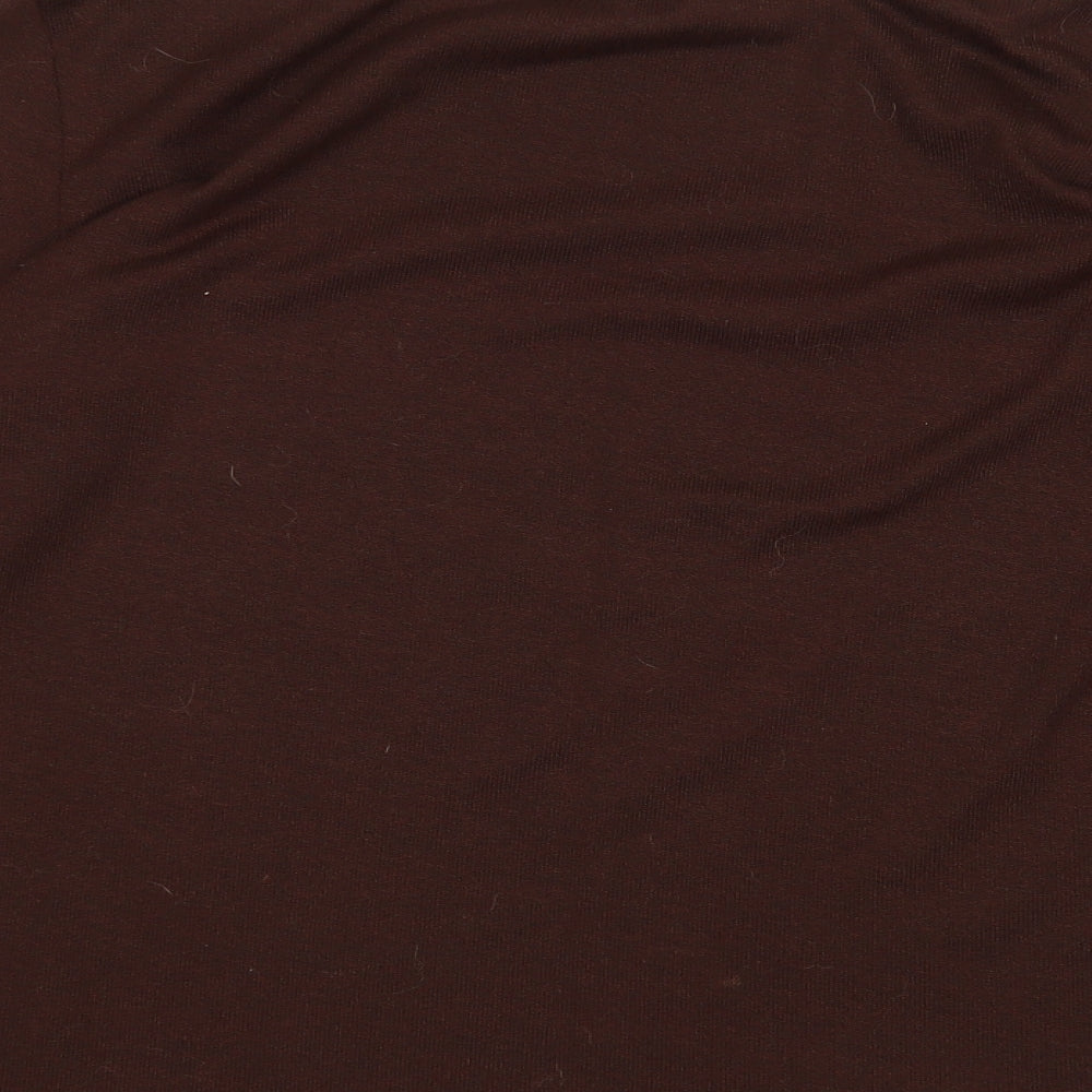 Zanzea Womens Brown   Pullover Jumper Size M