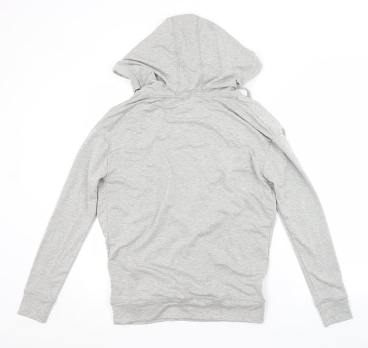 MPH Womens Grey   Pullover Hoodie Size S