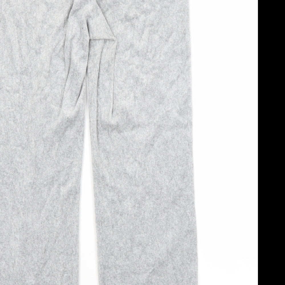 M&S Womens Grey   Sweatpants Trousers Size 12 L28 in