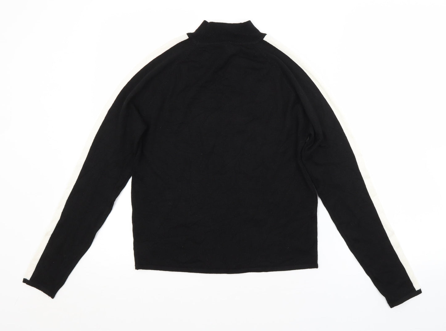 H&M Womens Black   Pullover Jumper Size M