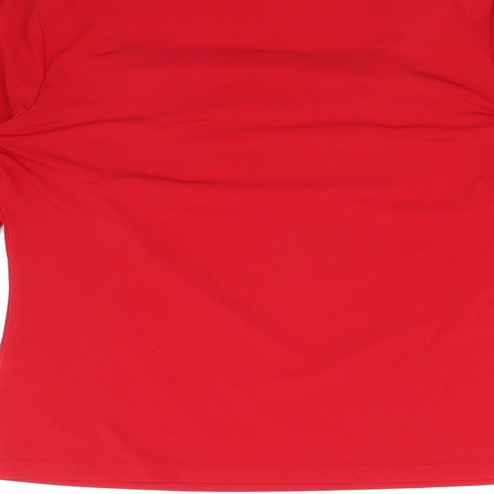 Kaleidoscope Womens Red   Basic T-Shirt Size 14