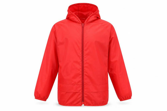 Preworn Mens Red   Rain Coat Coat Size M