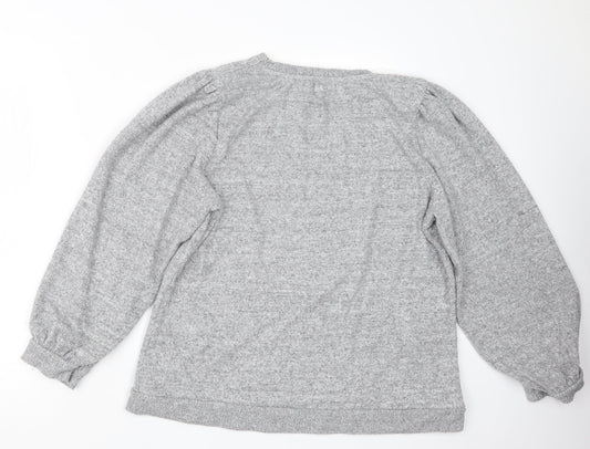Papaya Womens Grey   Pullover Jumper Size 16