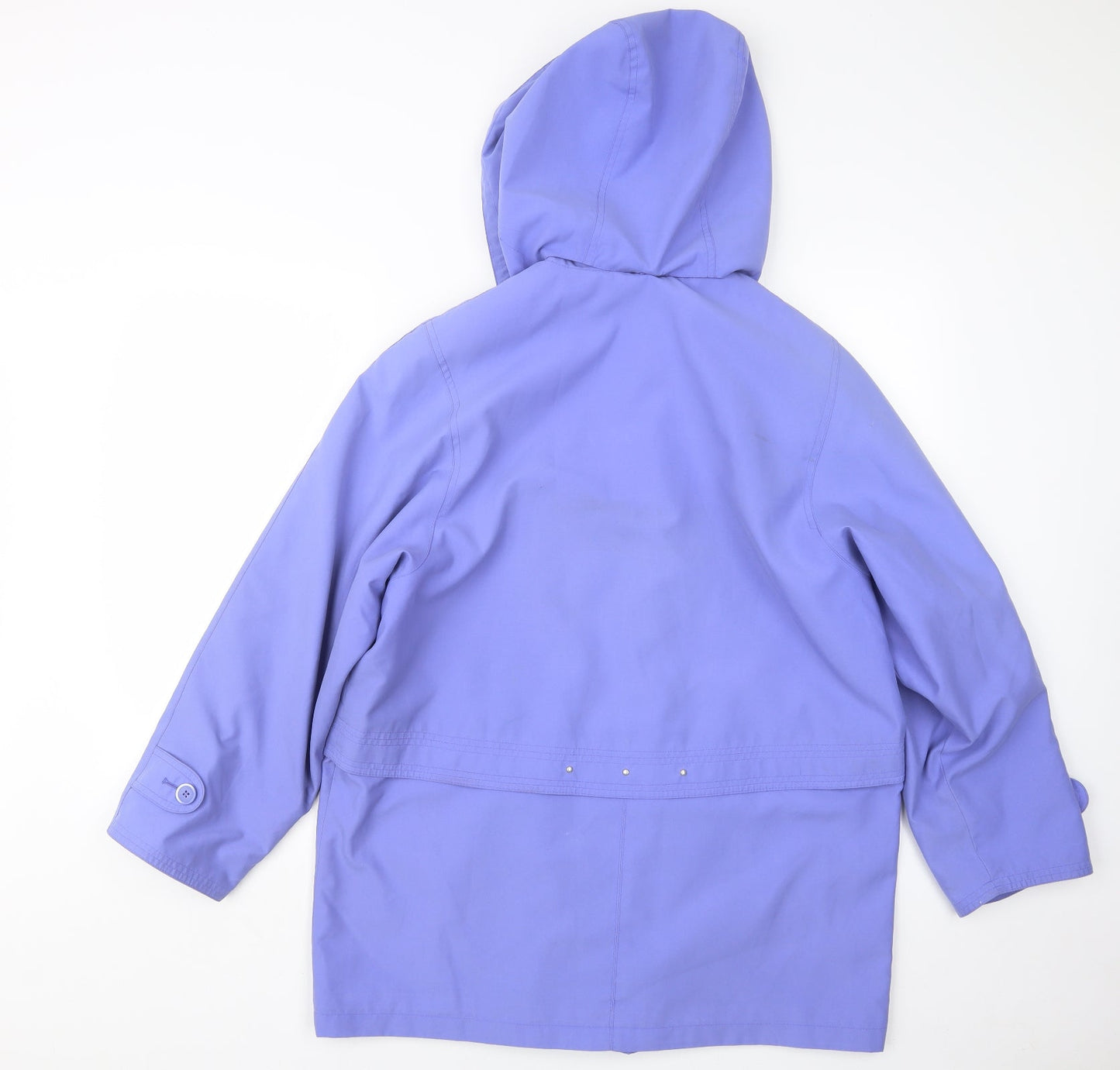 Telemac Womens Purple   Jacket Coat Size M