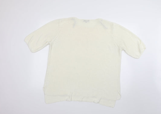 rogers+rogers Womens White   Pullover Jumper Size 20