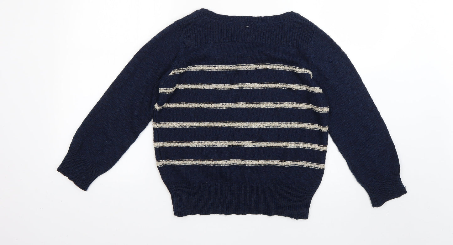 Preworn Womens Blue   Pullover Jumper Size 10