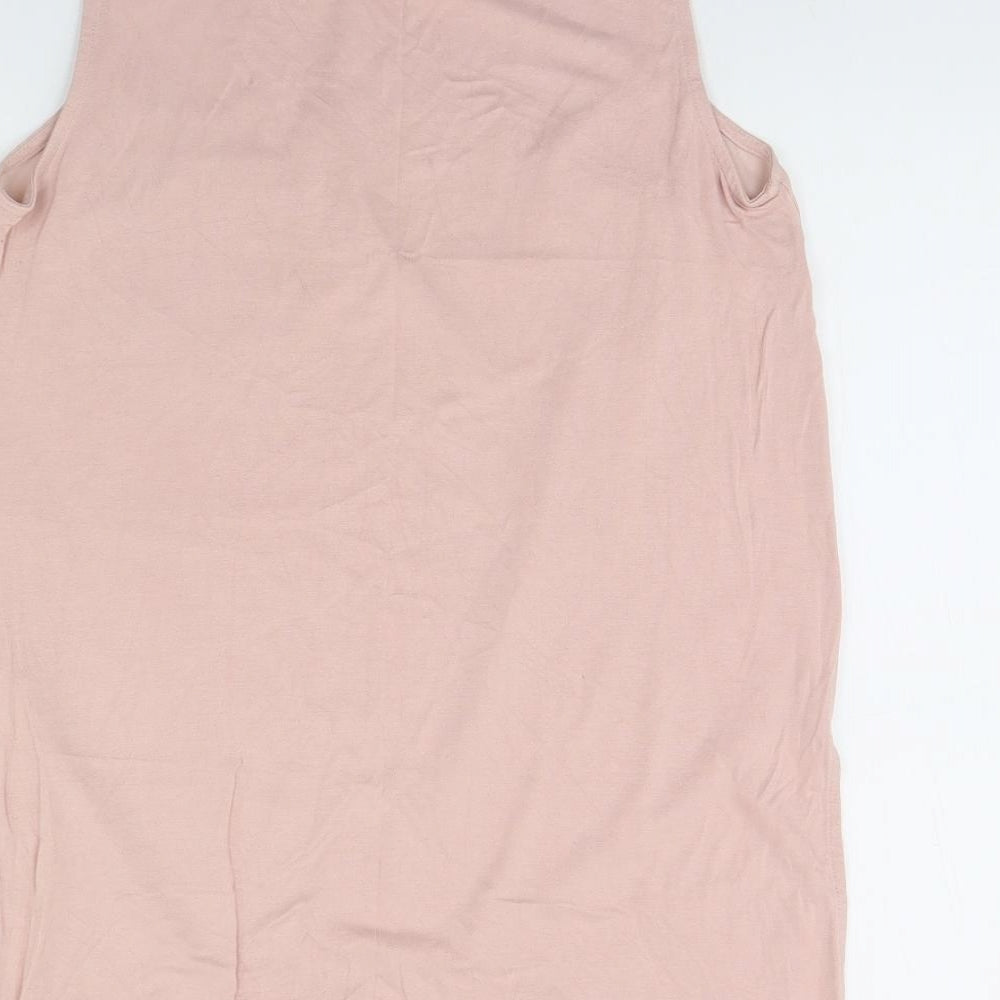 Peacocks Womens Pink   Basic Tank Size 10