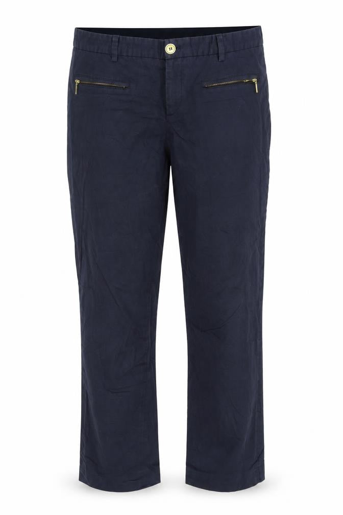 Sand Womens Blue   Capri Trousers Size 10 L27 in
