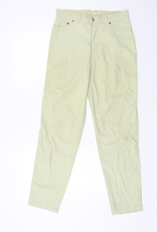Preworn Womens Green   Trousers  Size 28 in L28 in