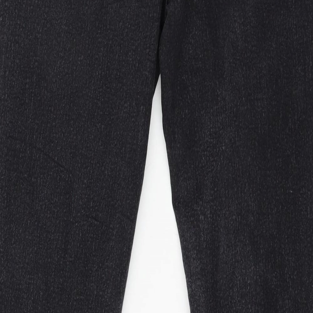 Studio Womens Grey  Denim Straight Jeans Size 12 L27 in