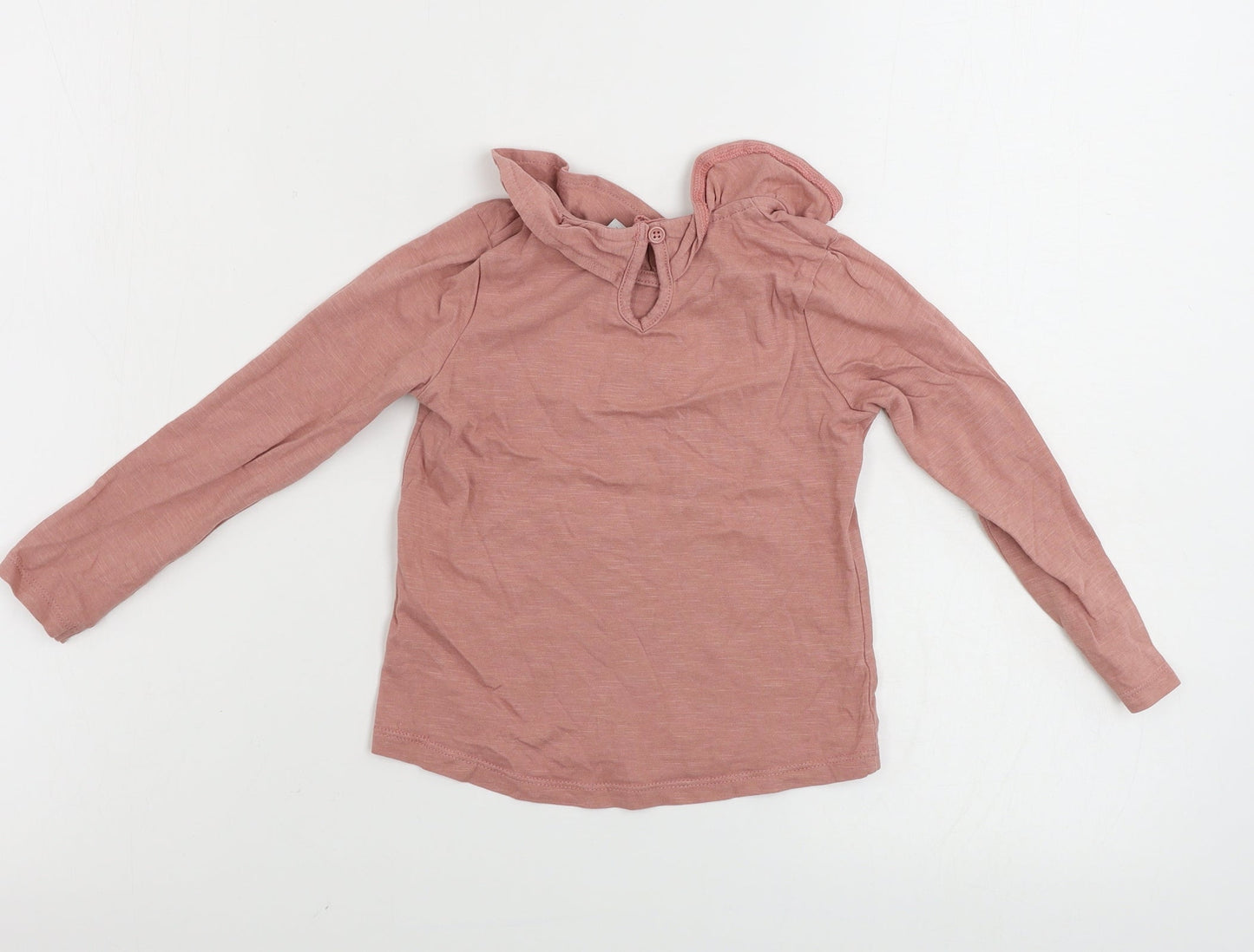 TU Girls Pink   Basic T-Shirt Size 2-3 Years