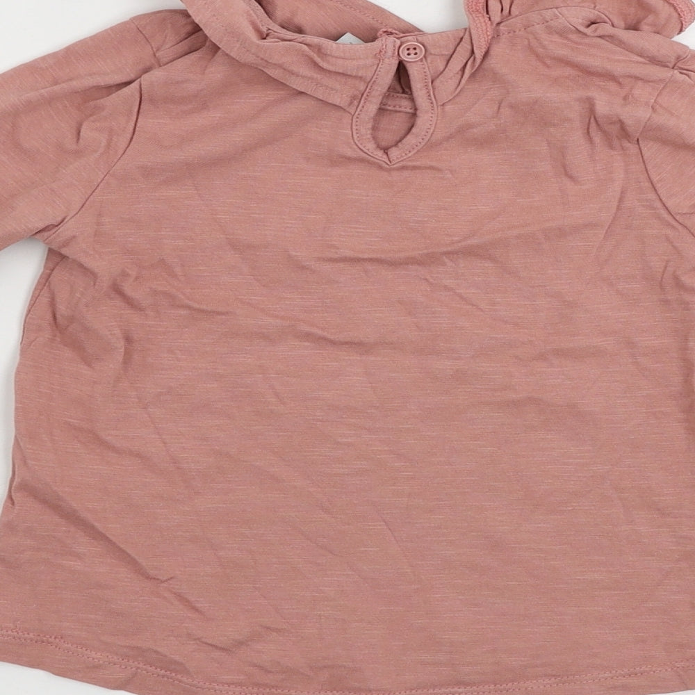TU Girls Pink   Basic T-Shirt Size 2-3 Years