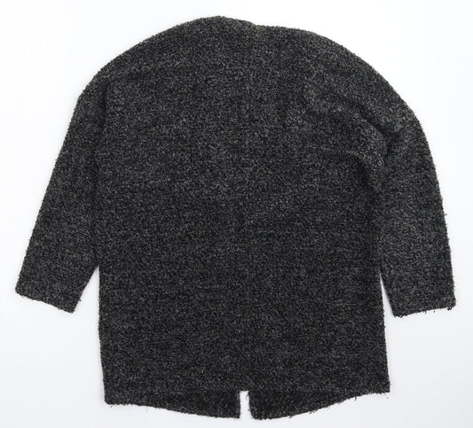 Divided Womens Grey  Knit Cardigan Jumper Size M