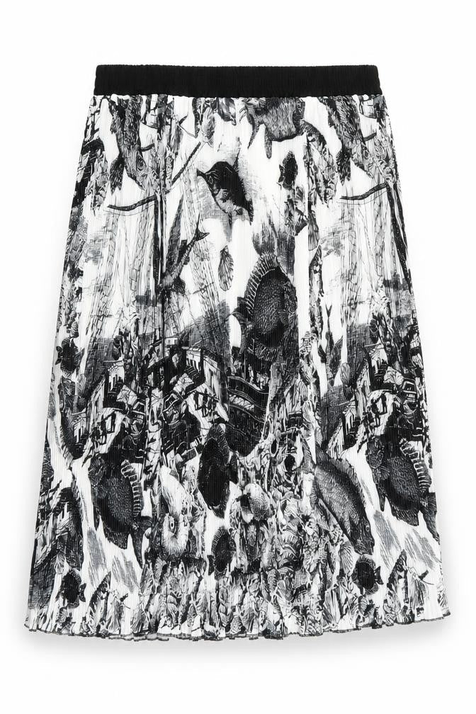 Emery Rose Womens Multicoloured Geometric  Flare Skirt Size XL  - Stretch waistband