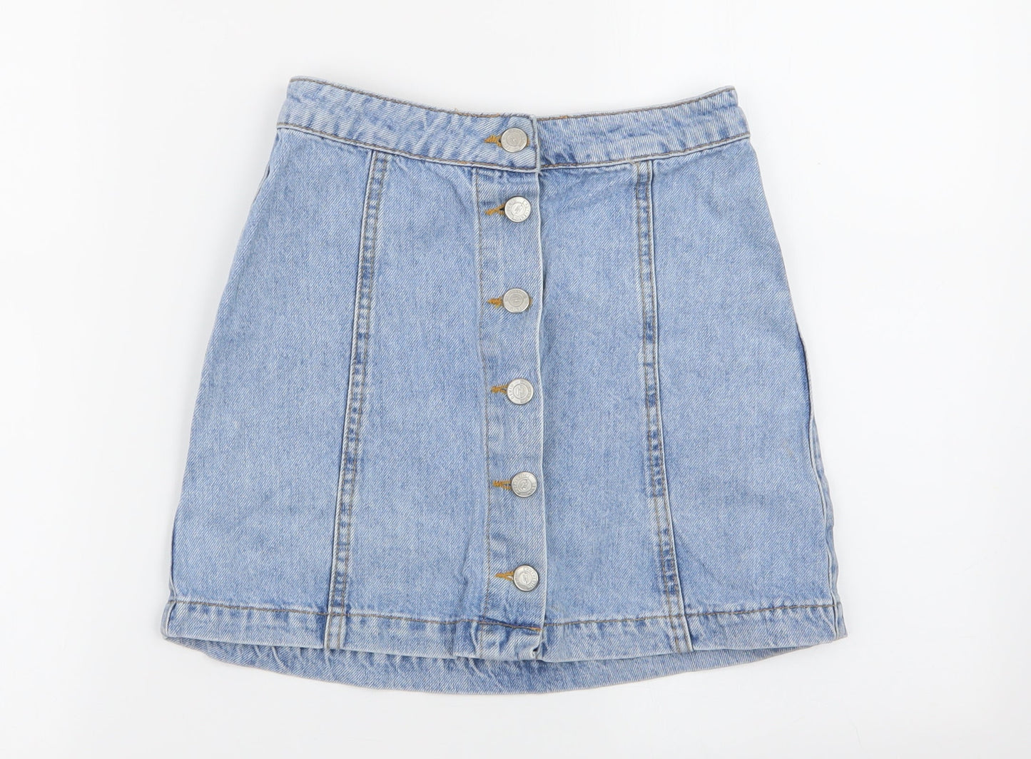 New Look Girls Blue   Flare Skirt Size 11 Years