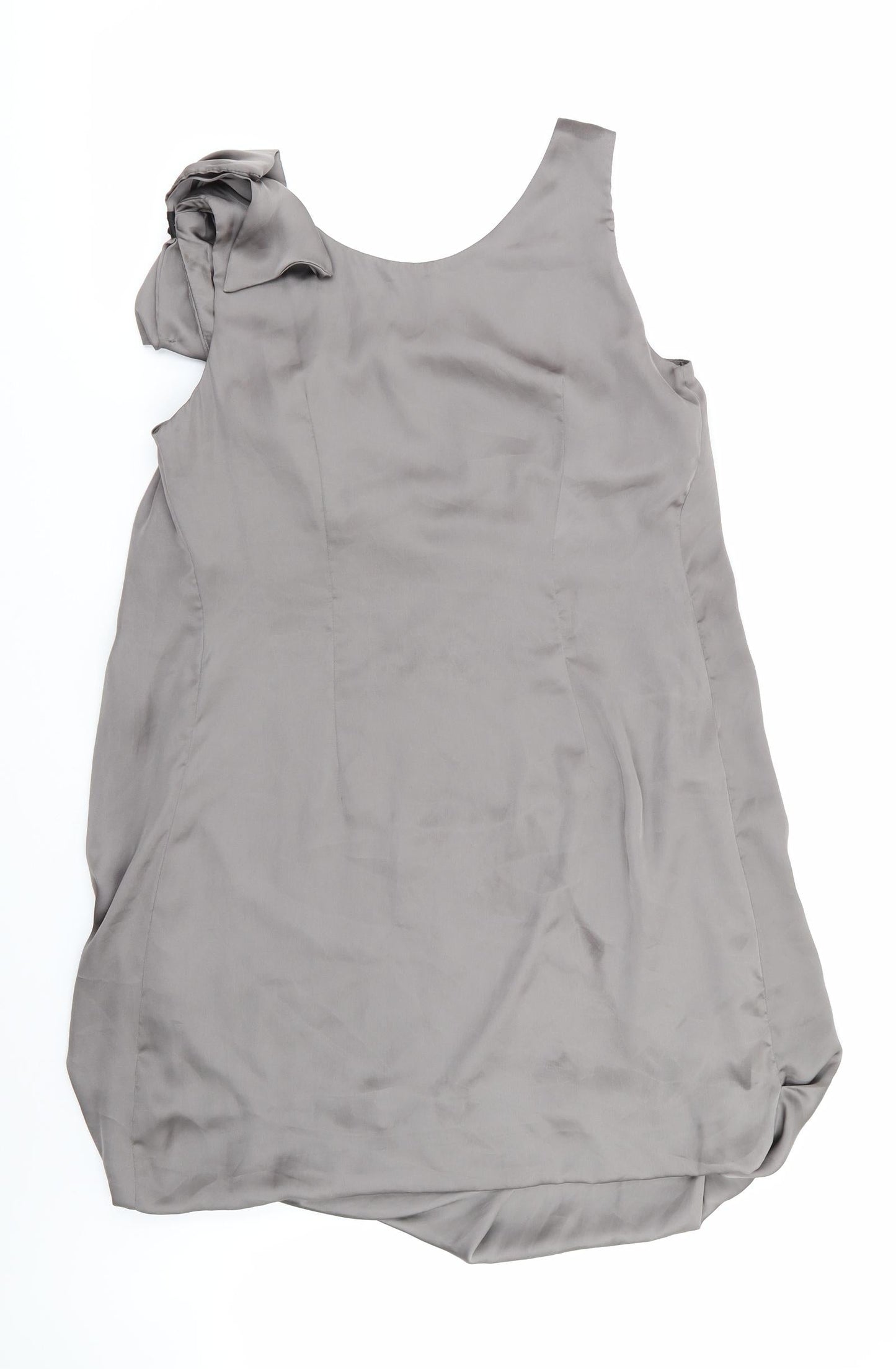 H&M Womens Grey   Fit & Flare  Size 14