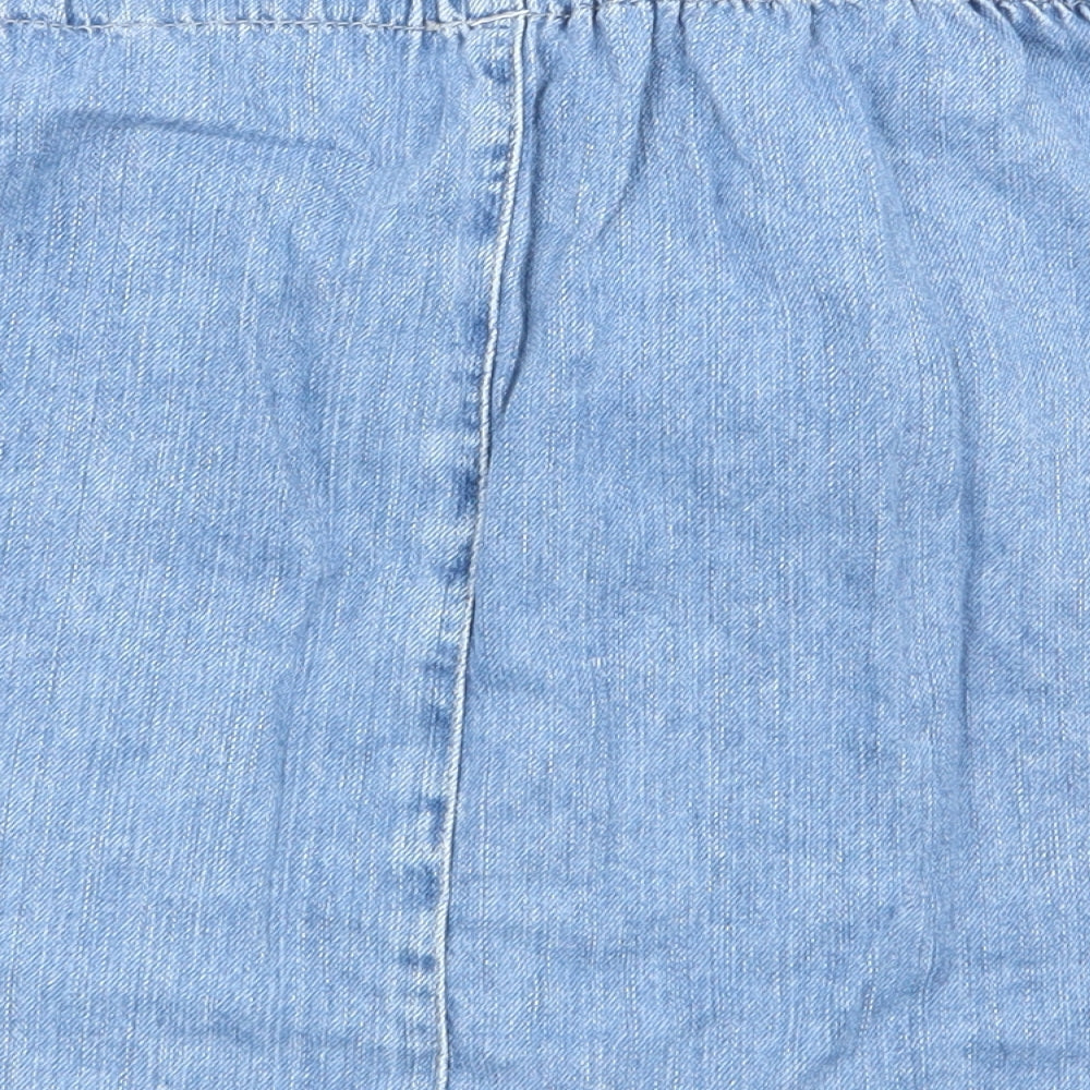Asda George Womens Blue   Flare Skirt Size 14