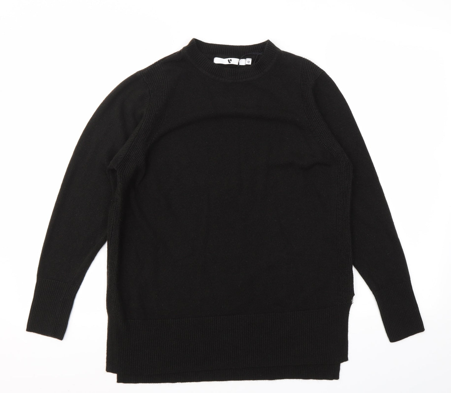 Very Womens Black   Pullover Jumper Size 12