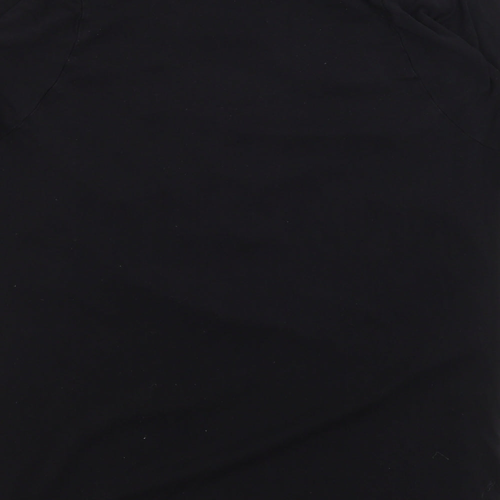 Cherry Couture Womens Black   Basic T-Shirt Size 6