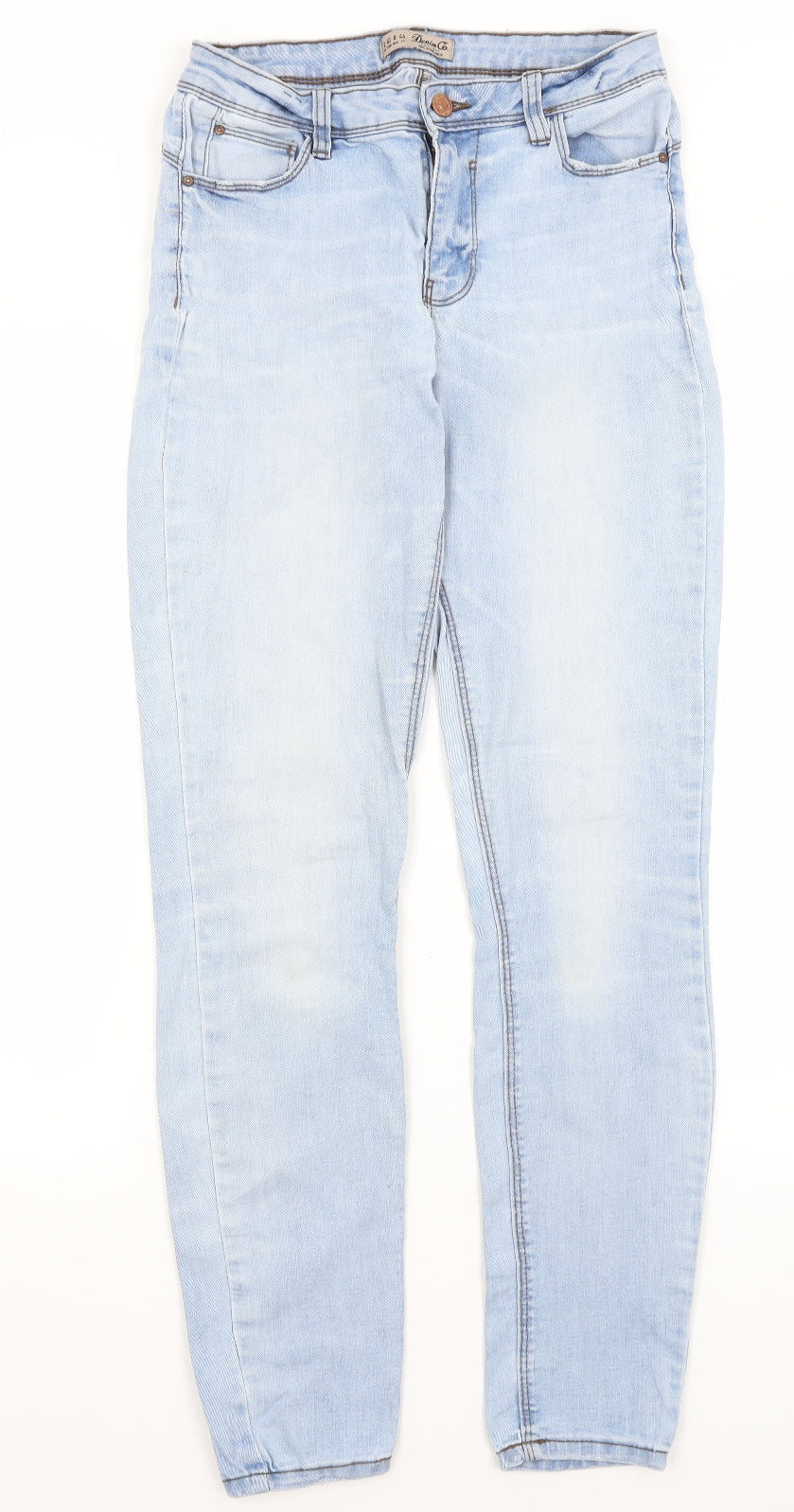 Denim Co Womens Blue   Skinny Jeans Size 12 L29 in
