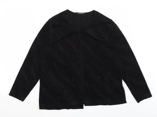 Fosby Womens Black   Shrug Jumper Size 18