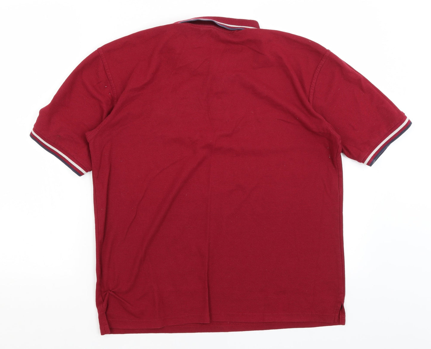 Unitex Schoolwear Boys Red   Basic Polo Size M