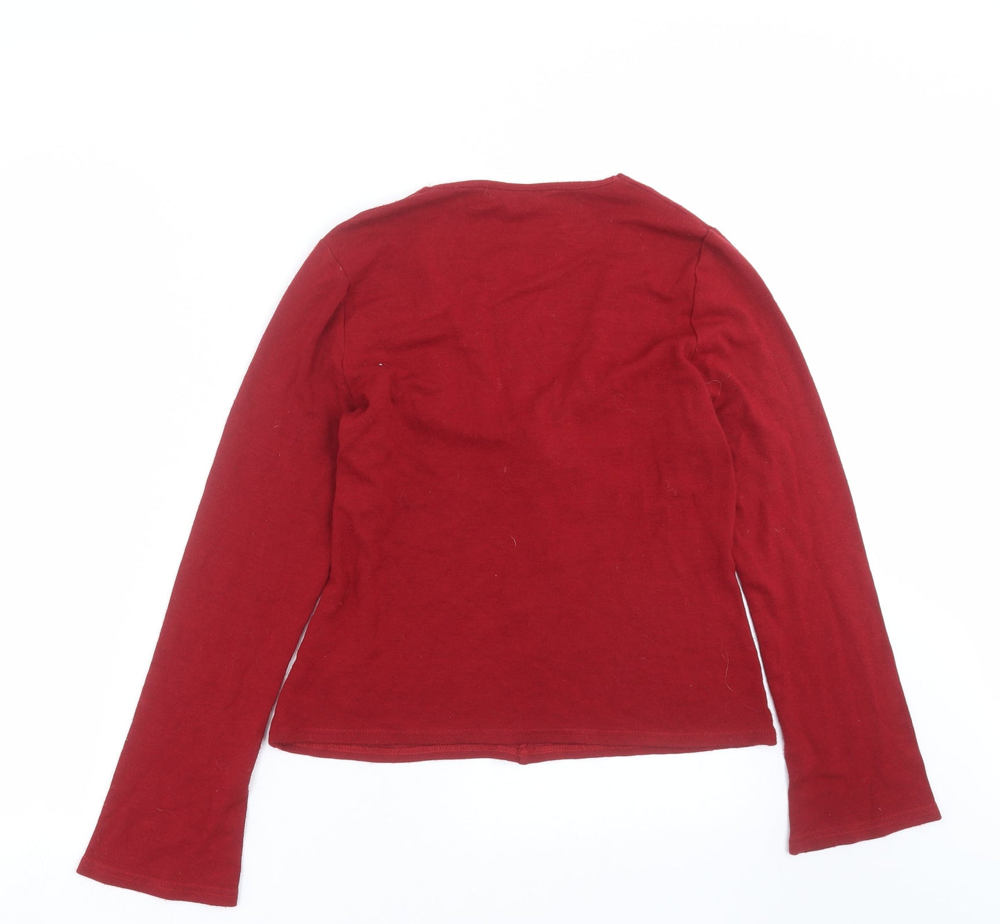 Canvas Womens Red   Pullover Jumper Size 16