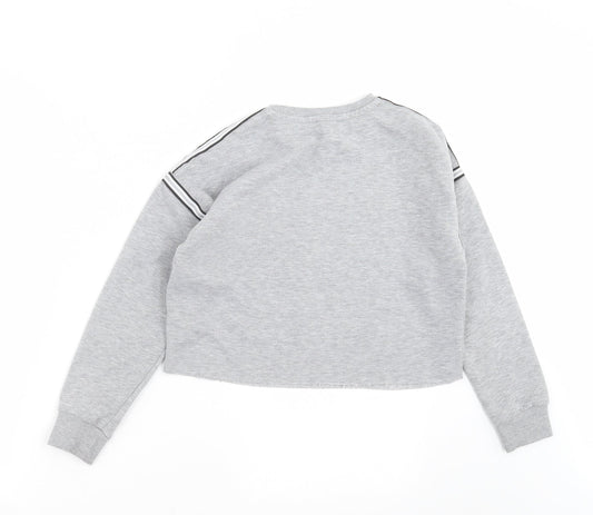 Primark Girls Grey   Pullover Sweatshirt Size 9-10 Years  - usa los angeles