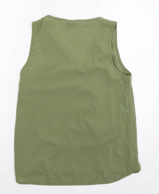 villa Womens Green   Basic Tank Size XS