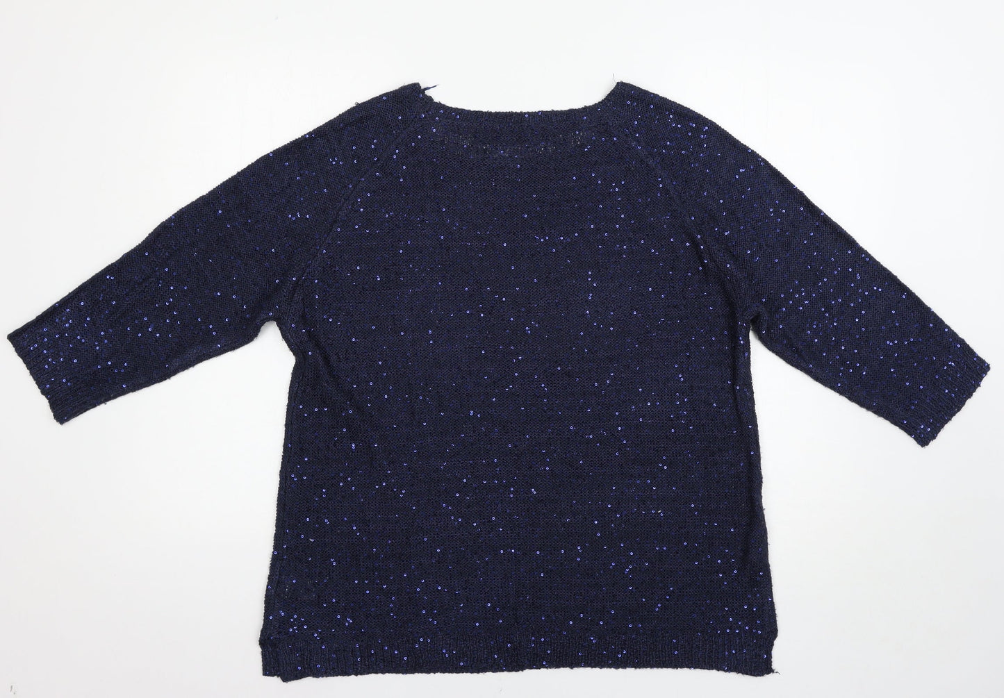 BM Womens Blue   Pullover Jumper Size L
