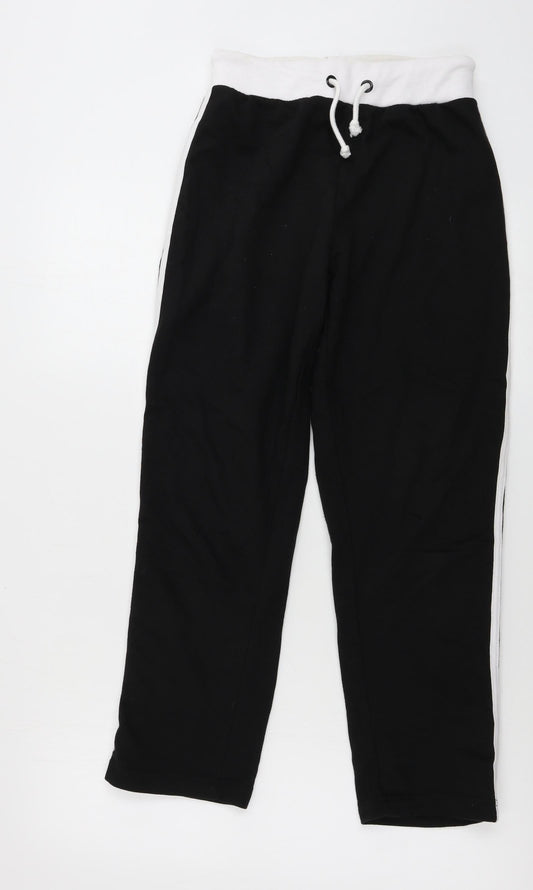 PINDYDOLL   Womens Black   Sweatpants Trousers Size 8 L24 in
