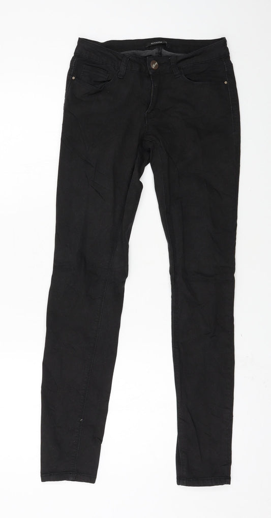 sinsay Womens Black  Denim Skinny Jeans Size XS L28 in