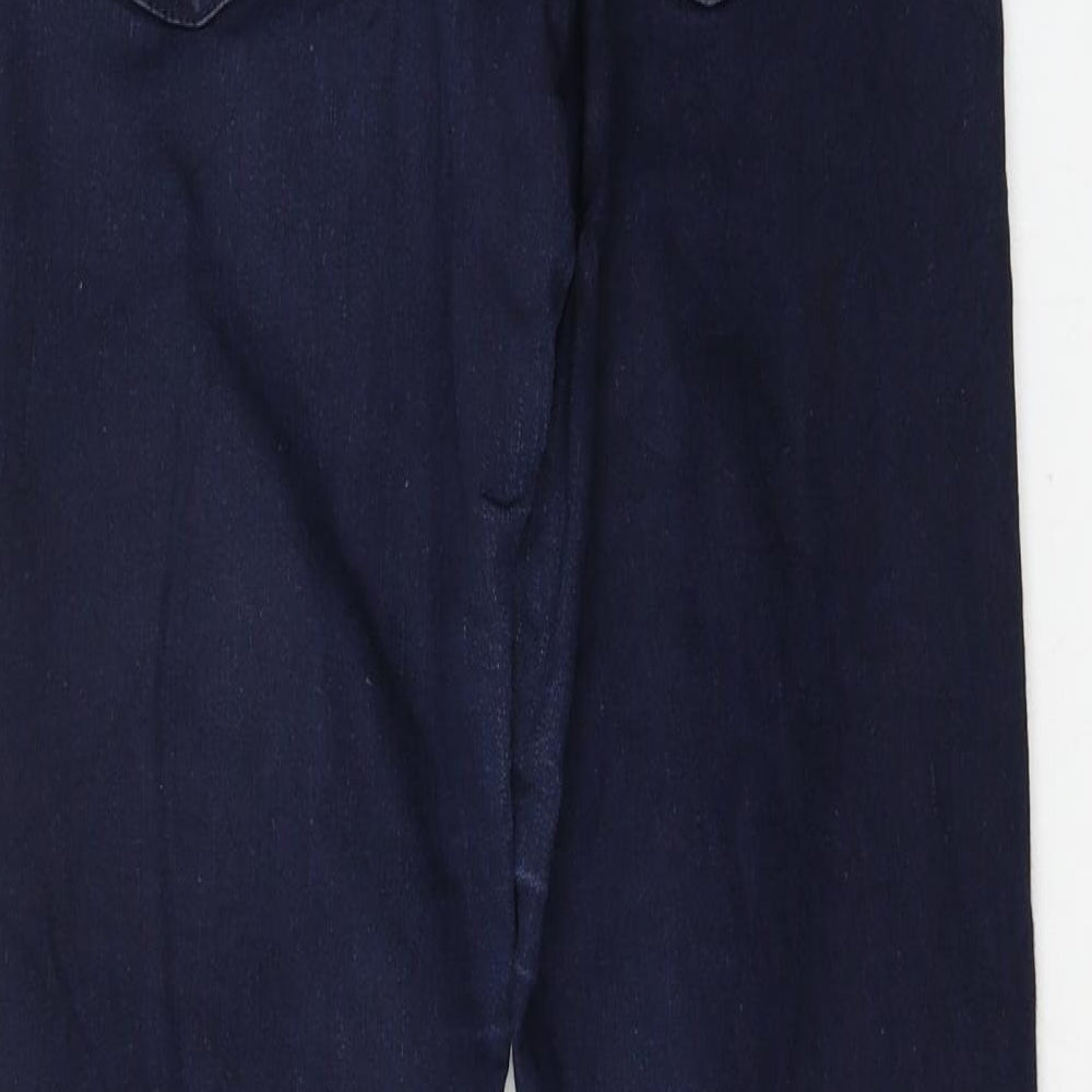 Never Denim Womens Blue  Denim Skinny Jeans Size L L31 in