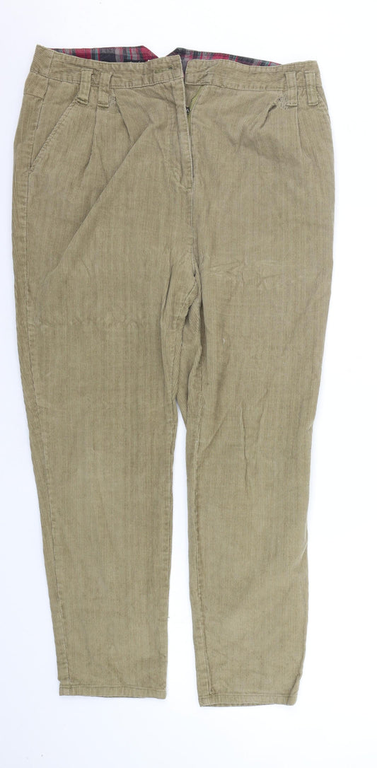 River Island Womens Beige   Trousers  Size 16 L26 in