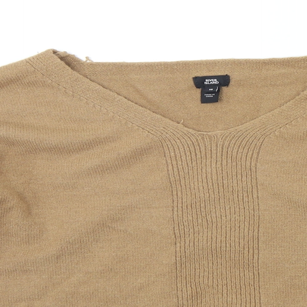 River Island Womens Brown   Pullover Jumper Size 16