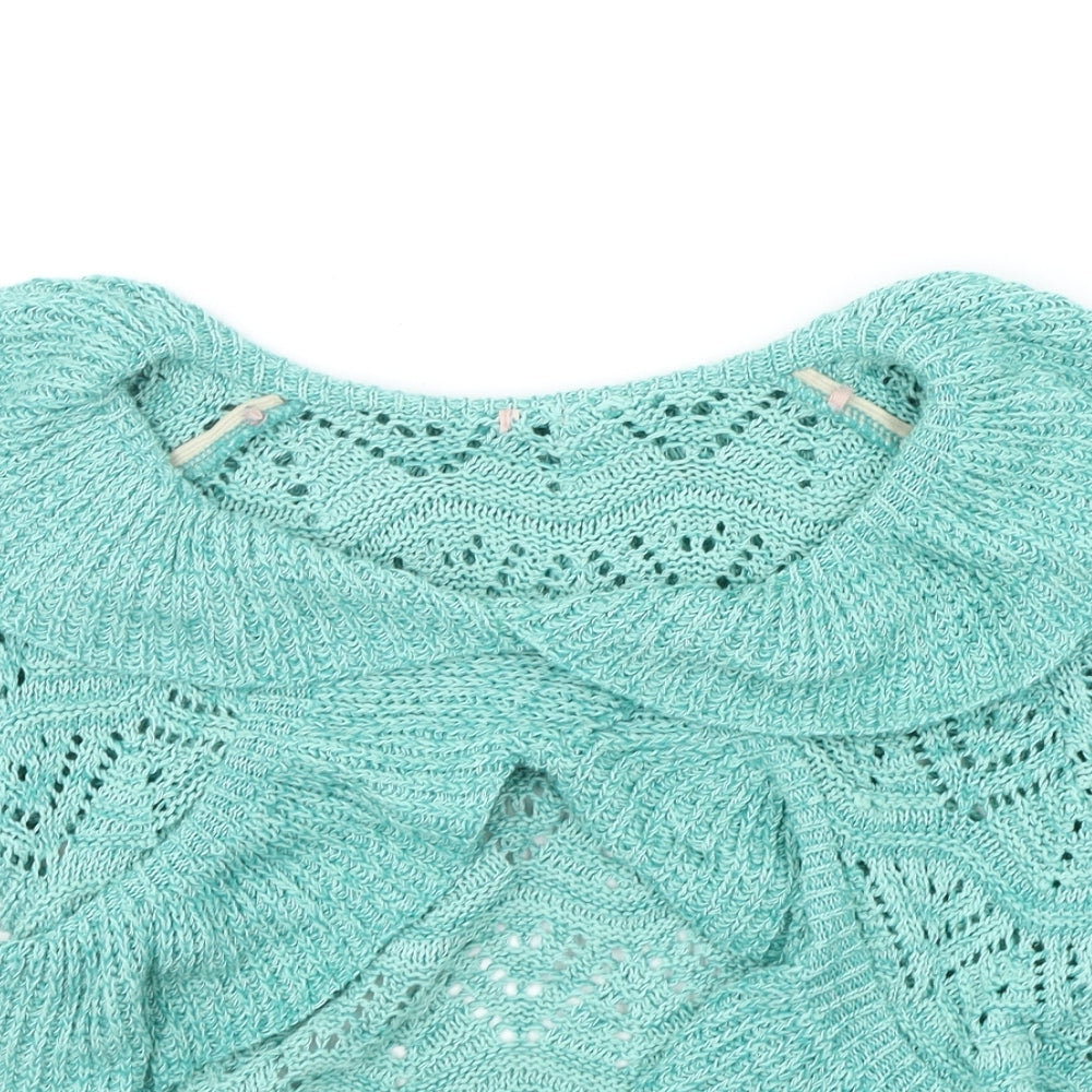 Preworn Womens Green   Pullover Jumper Size 10