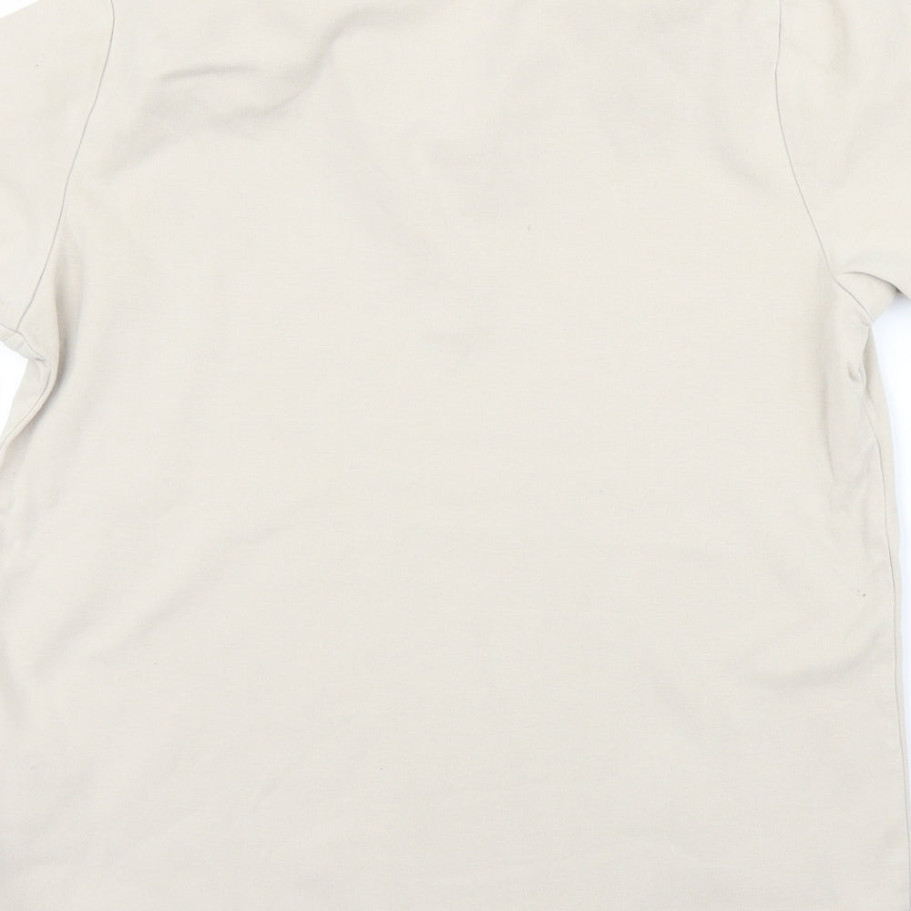 Cecil Womens Beige   Basic Polo Size L