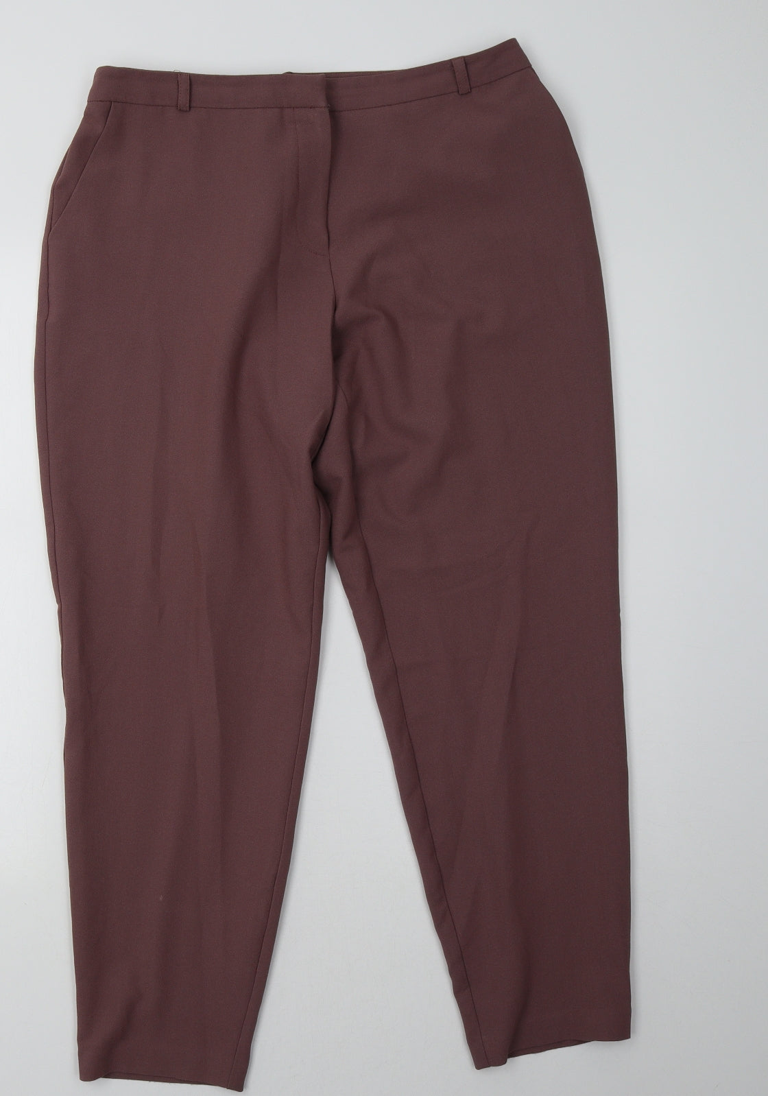 ASOS Womens Purple   Trousers  Size 14 L29 in